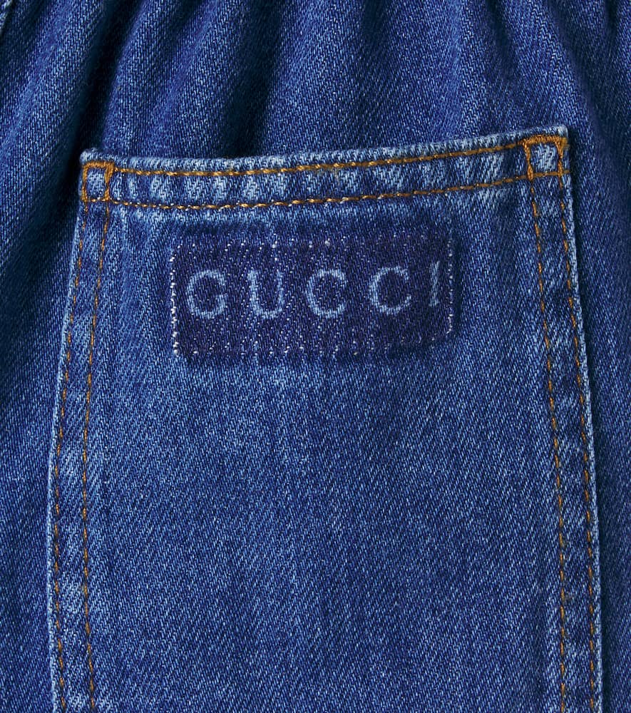 Gucci Denim Bermuda Shorts