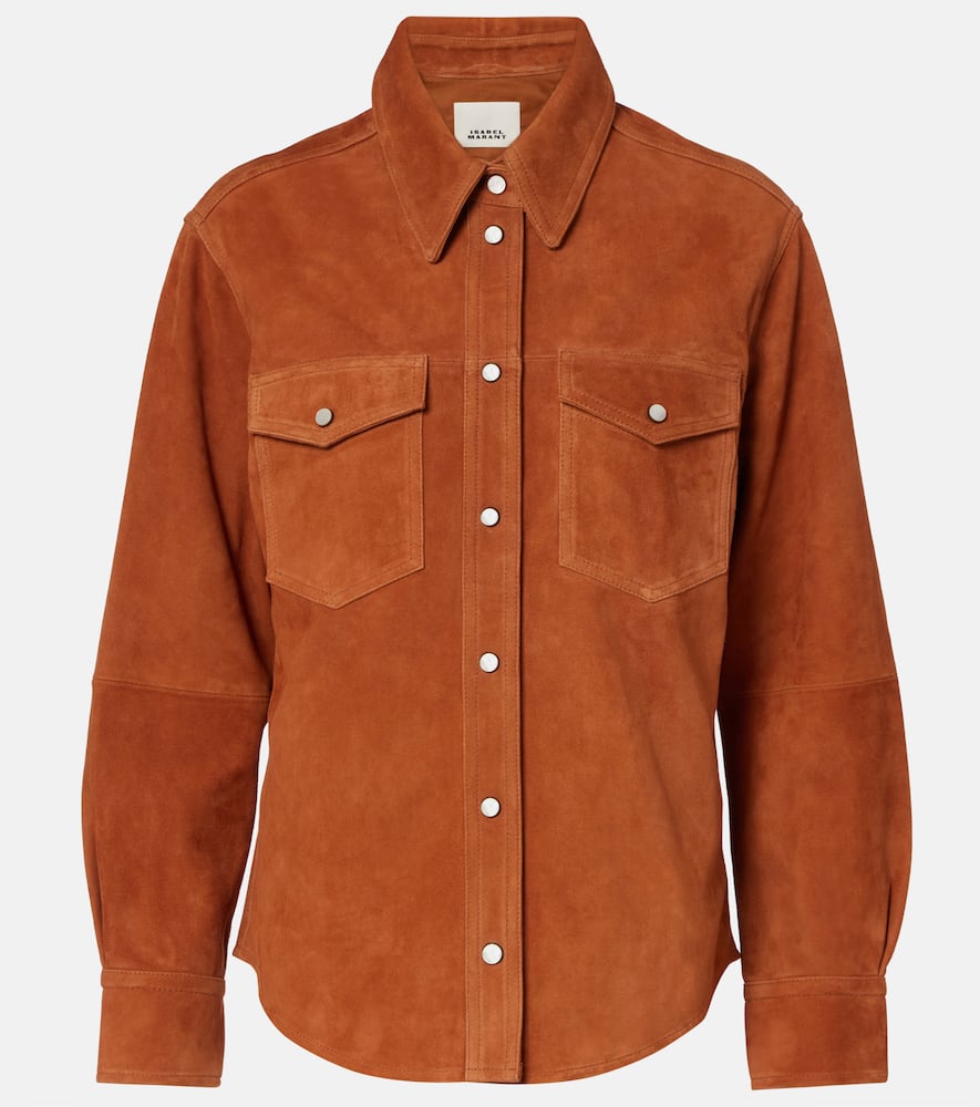 Delcia suede shirt