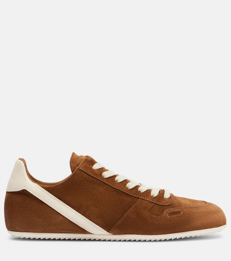  Rick Owens Rick Owens Sneakers Minimal Aus Veloursleder 