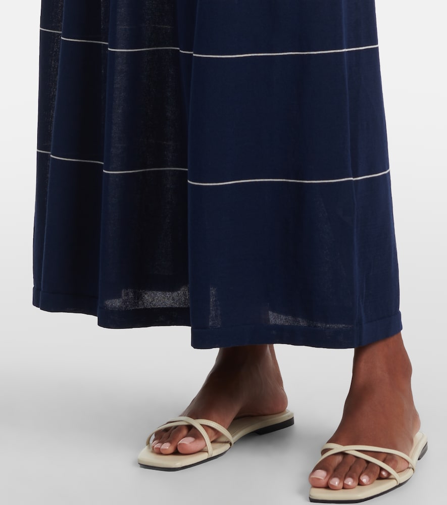  Faithfull Faithfull Maxikleid Axel Aus Einem Baumwollgemisch 