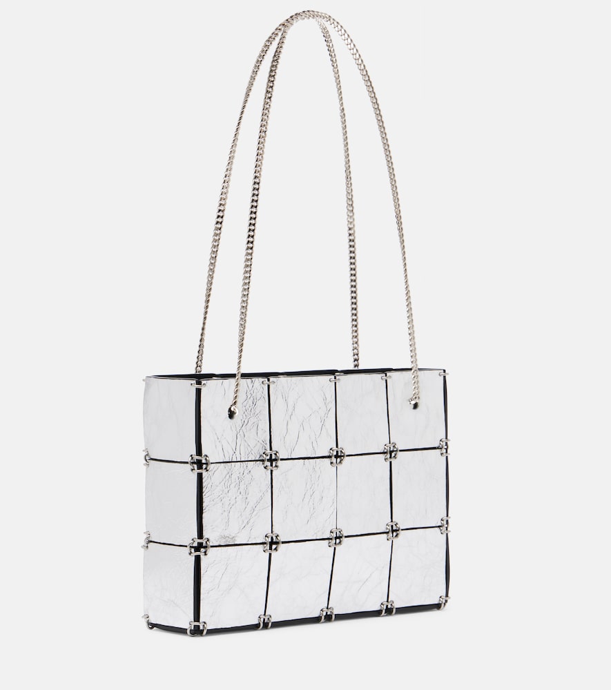  Khaite Khaite Tote Bag Emma Mini Aus Metallic-leder 