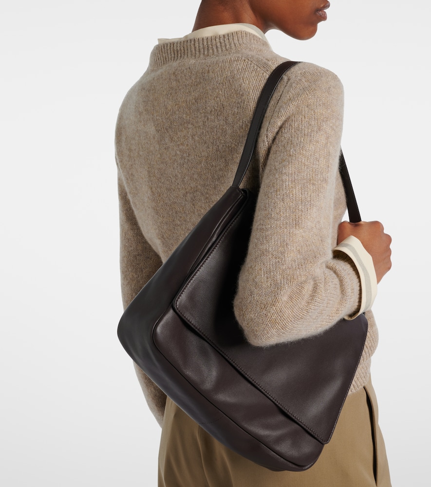 The Row Nuance Two leather shoulder bag