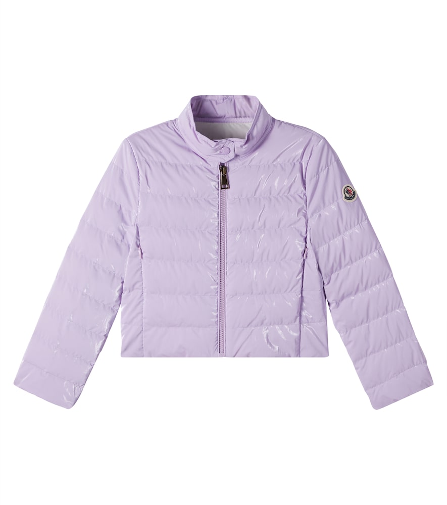 Moncler Enfant Purple Chemile Down Jacket Y Size 6 - Mytheresa