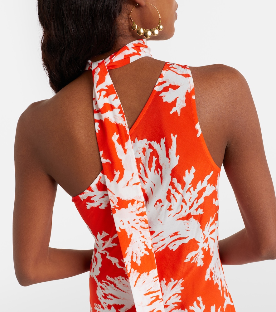  Alexandra Miro Alexandra Miro Bedruckte One-shoulder-robe Odetta 