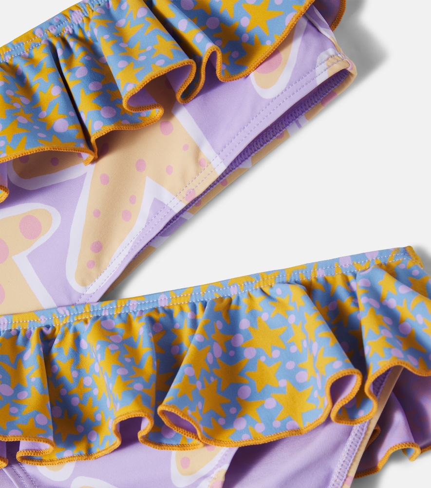  Stella Mccartney Kids Stella Mccartney Kids Bedruckter Bikini Starfish Aus Jersey 