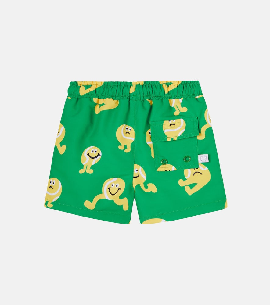  Stella Mccartney Kids Stella Mccartney Kids Baby Printed Swim Trunks 