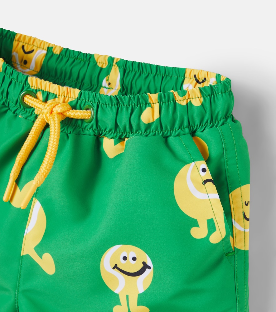  Stella Mccartney Kids Stella Mccartney Kids Baby Printed Swim Trunks 