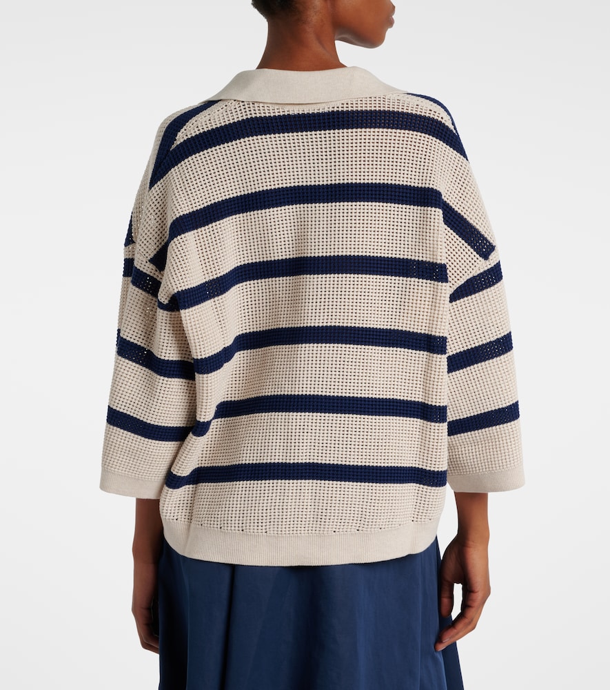  Brunello Cucinelli Brunello Cucinelli Polopullover Aus Baumwolle 