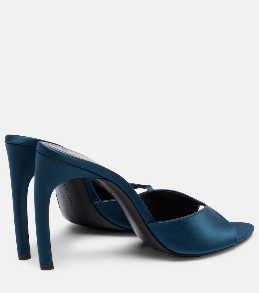  Victoria Beckham Victoria Beckham Pantoletten Harlow 100 Aus Satin 