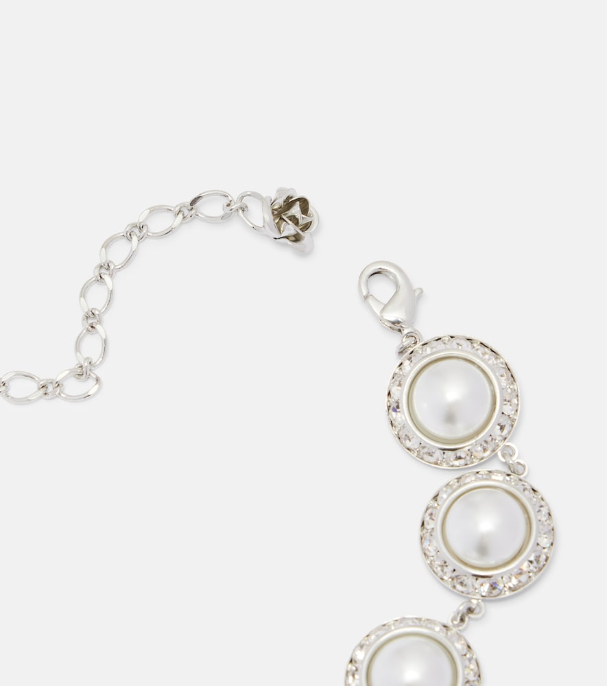  Magda Butrym Magda Butrym Choker à Perles Fantaisie Et Cristaux 