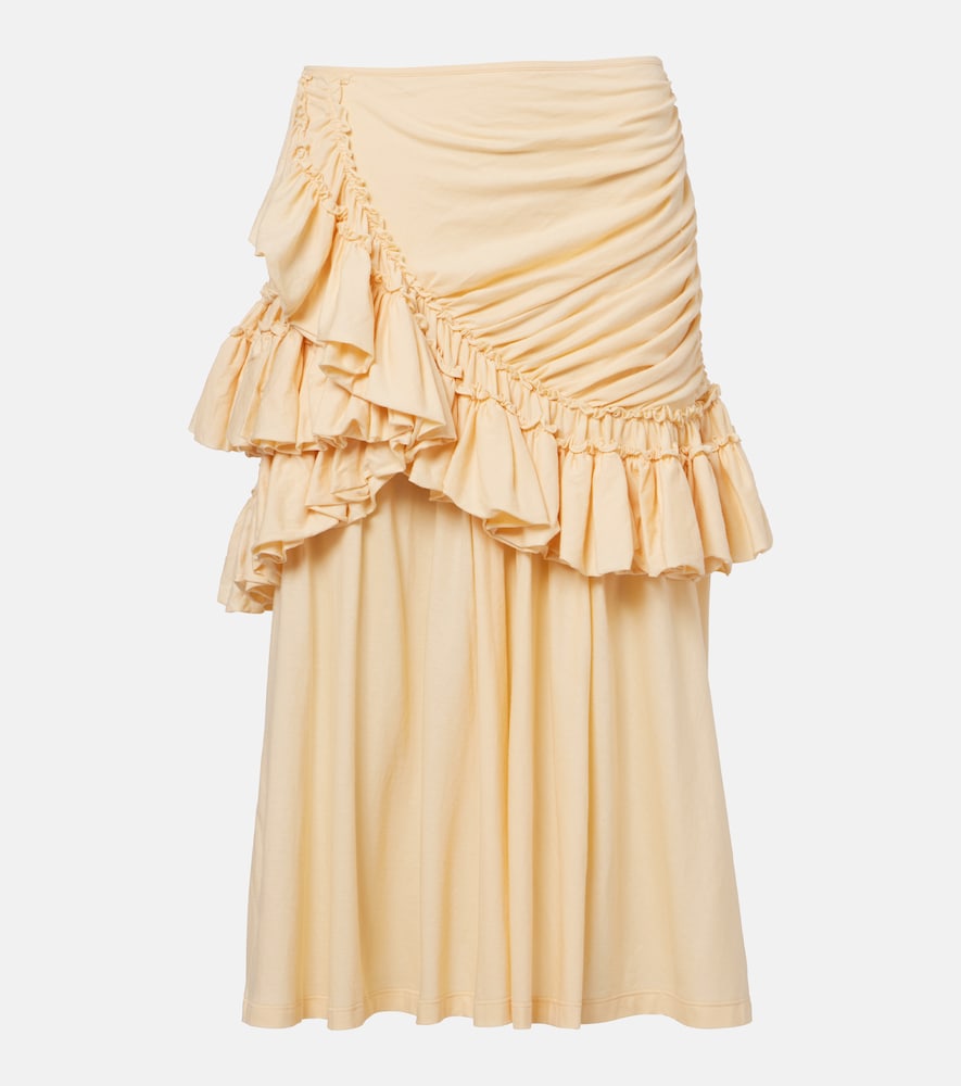 Dries Van Noten Humairah cotton midi skirt | Thumbnail 6 Dries Van Noten Humairah cotton midi skirt | Thumbnail 6