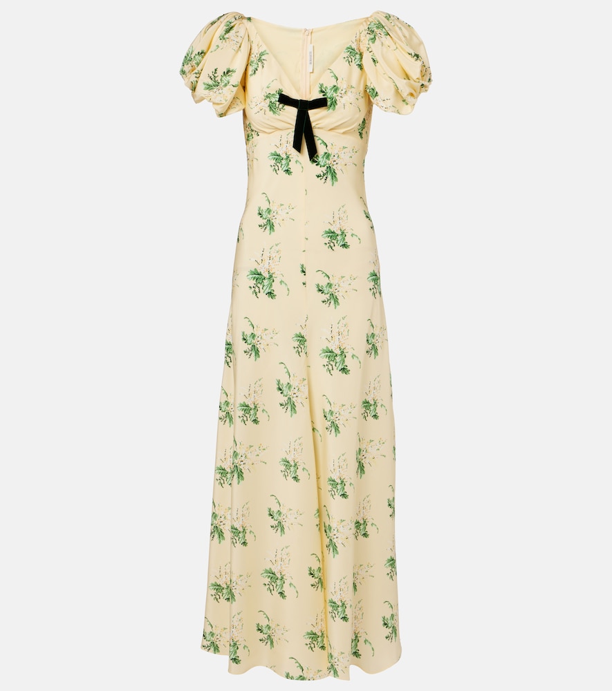 Rodarte Floral silk crêpe gown