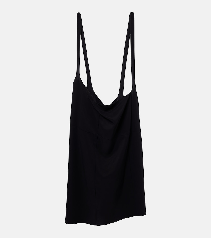 Prada Crêpe midi skirt