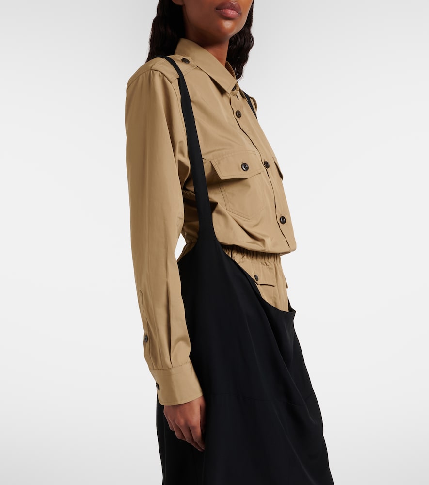  Prada Prada Midirock Aus Crêpe 