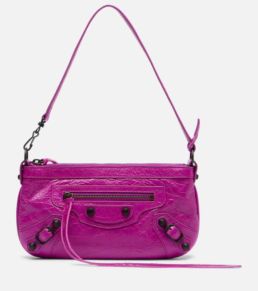 Schultertasche Le City aus Leder