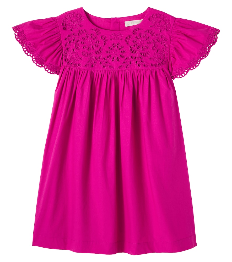 Louise Misha Notcha Broderie Anglaise Cotton Dress