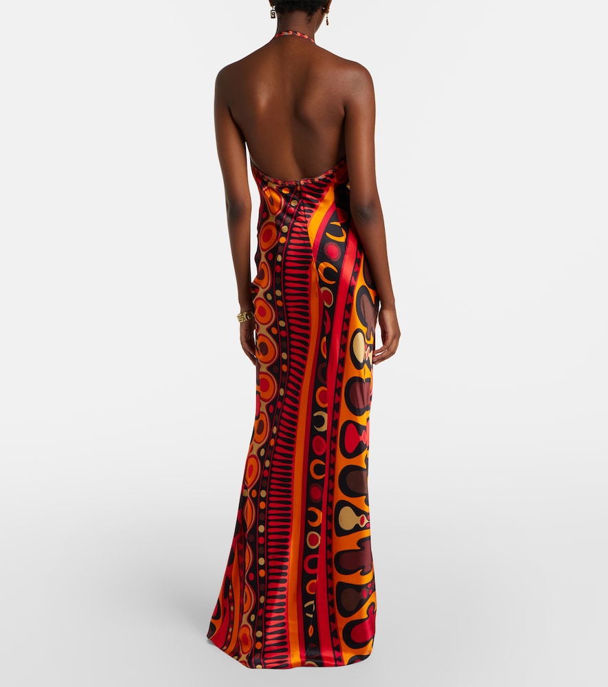 Pucci Pucci Maxikleid Soleil Aus Satin 