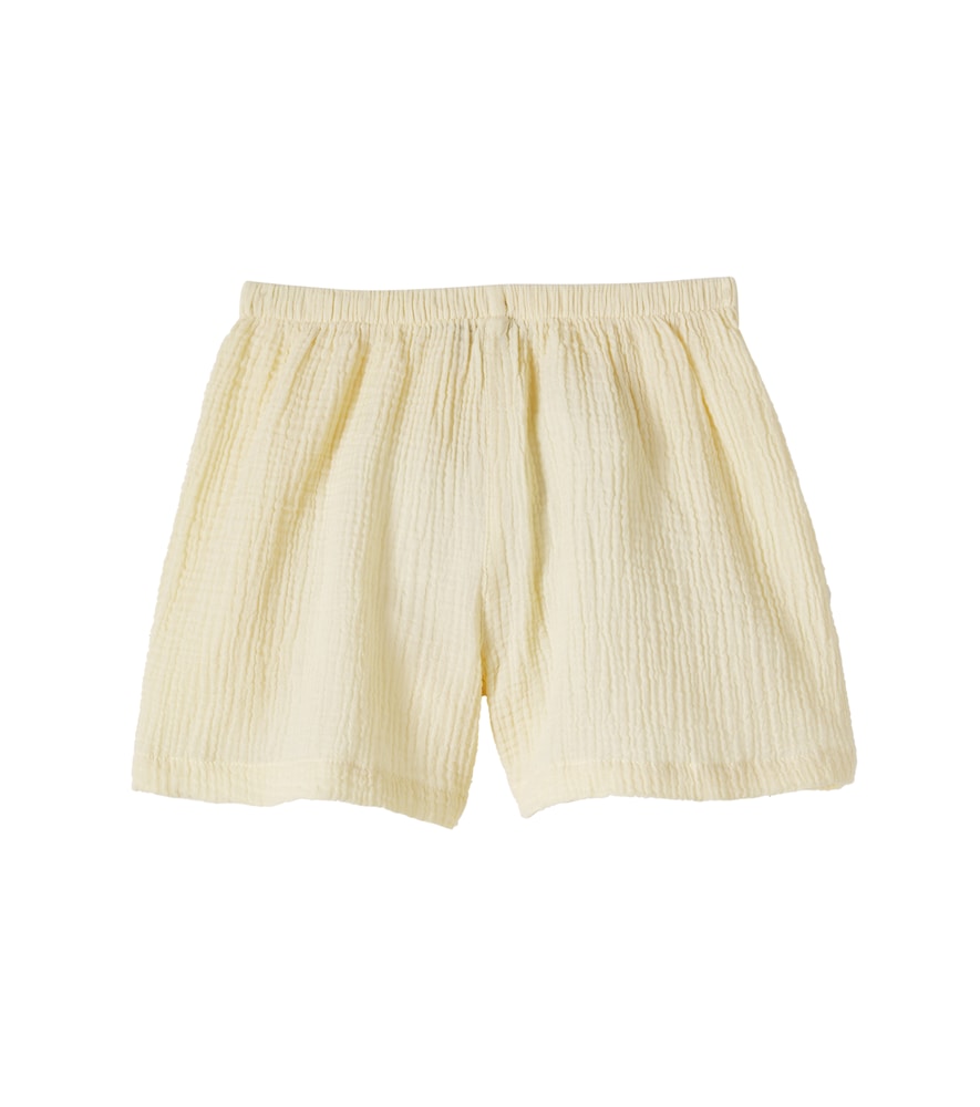 Konges Slojd Yellow Coco Cotton Muslin Shorts Y 9/10 - Mytheresa