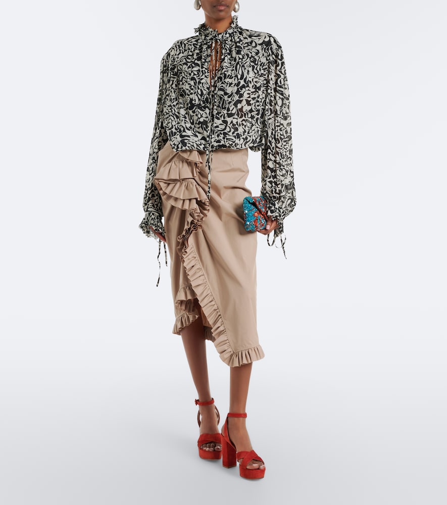 Sabrina Suede Platform Sandals