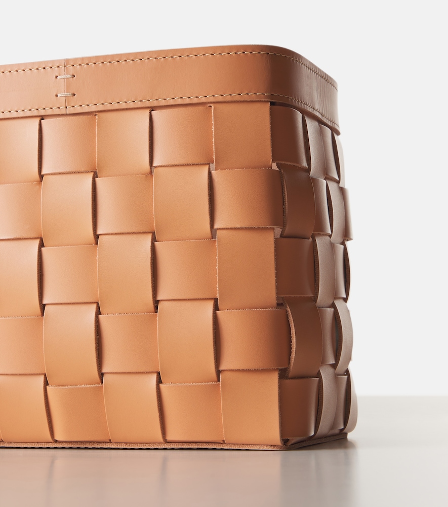  Giobagnara Giobagnara Panier Mondina Small En Cuir 