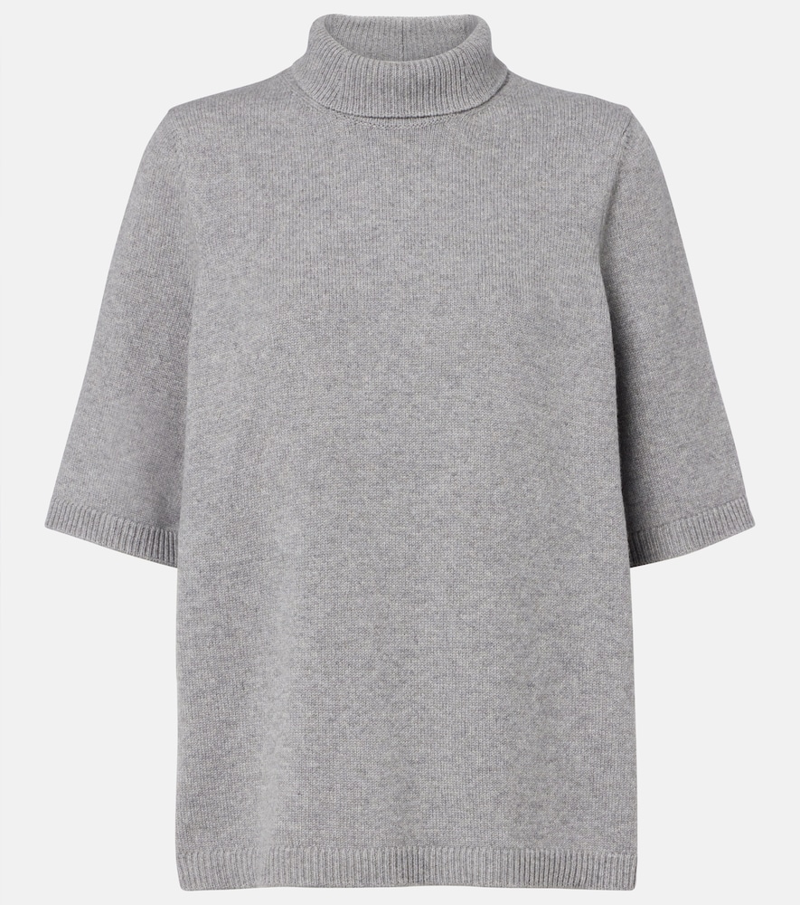 Alaia Women's Grey Cashmere And Wool-Blend Sweater UK Size 18 - Mytheresa