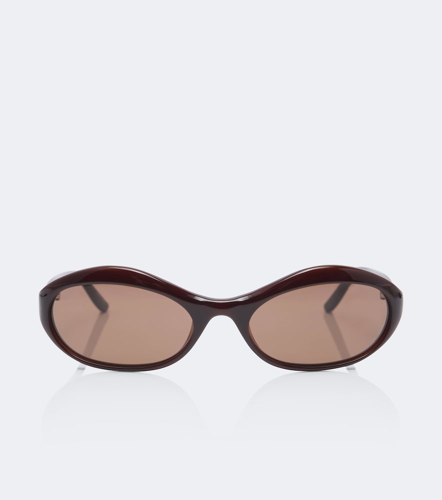 Magda Butrym Lunettes de soleil ovales 370$