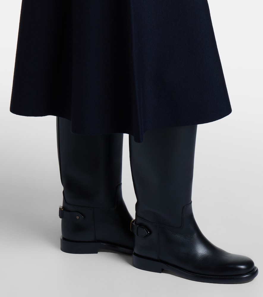 Moncler Wool-blend midi skirt | Thumbnail 5