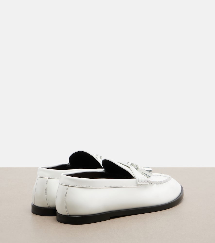  The Row The Row Mens Leather Loafers 