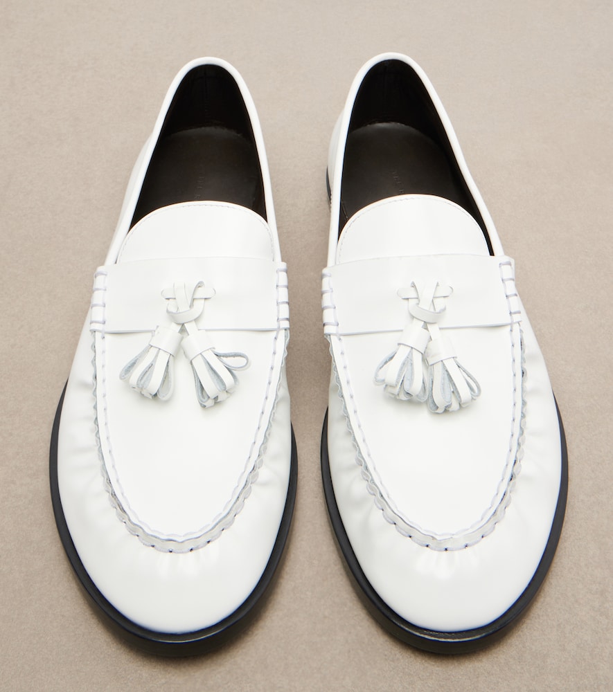  The Row The Row Mens Leather Loafers 