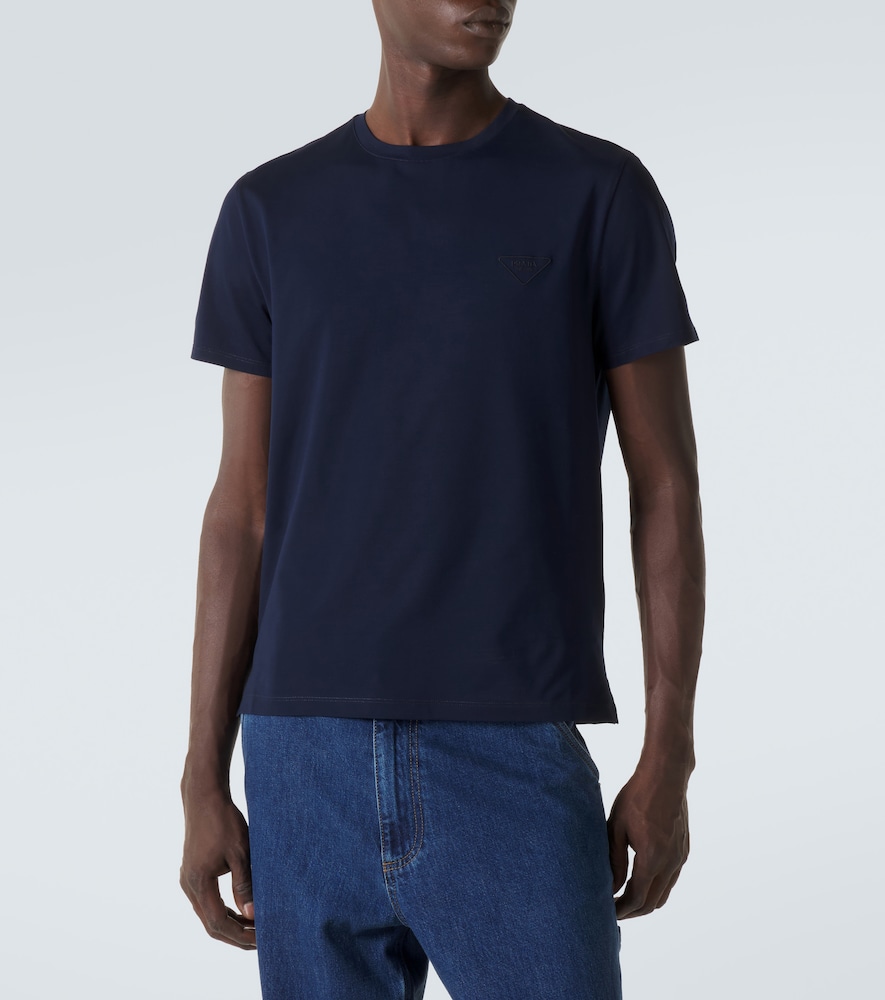  Prada Prada T-shirt Aus Jersey 