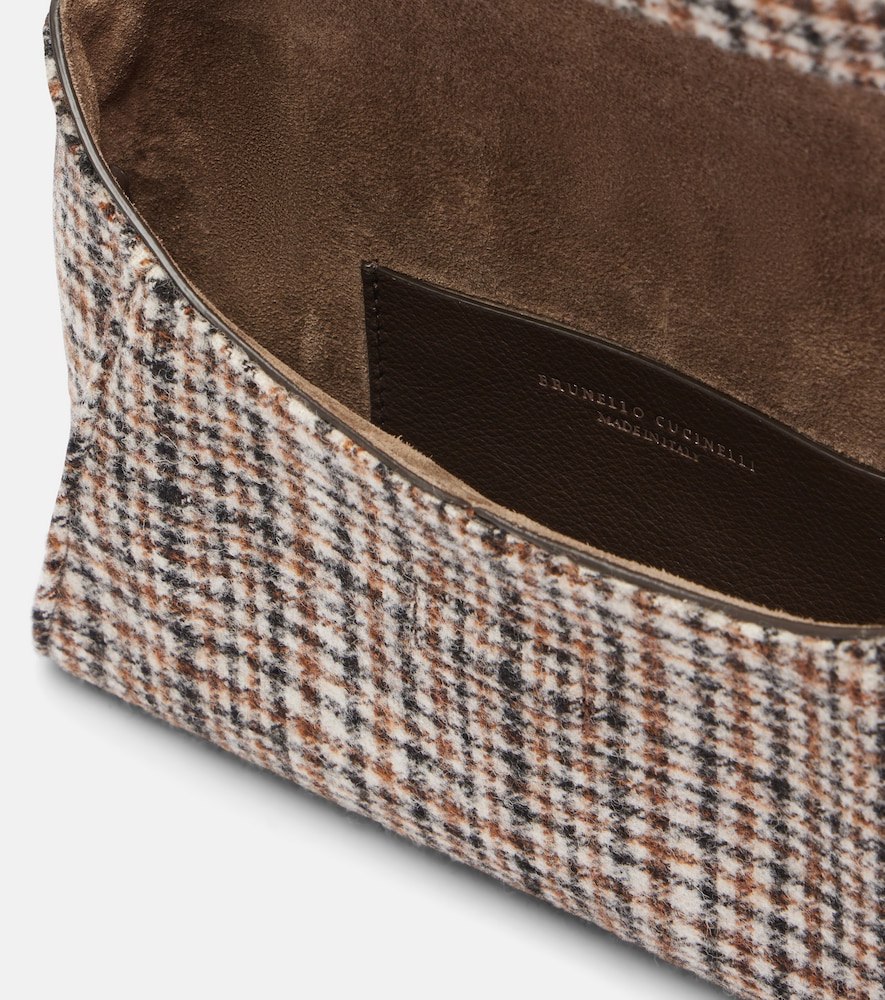 Brunello Cucinelli Monili Mini plaid clutch | Thumbnail 2
