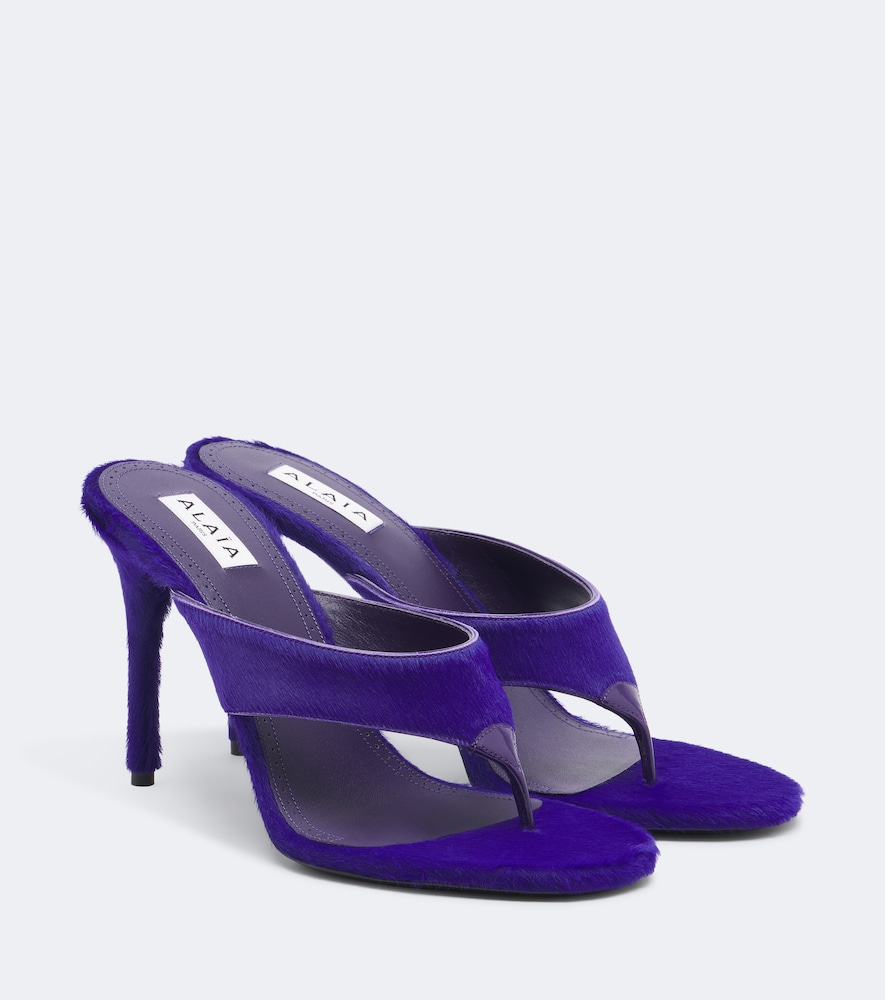 Alaïa Zehensandalen Infra aus Leder