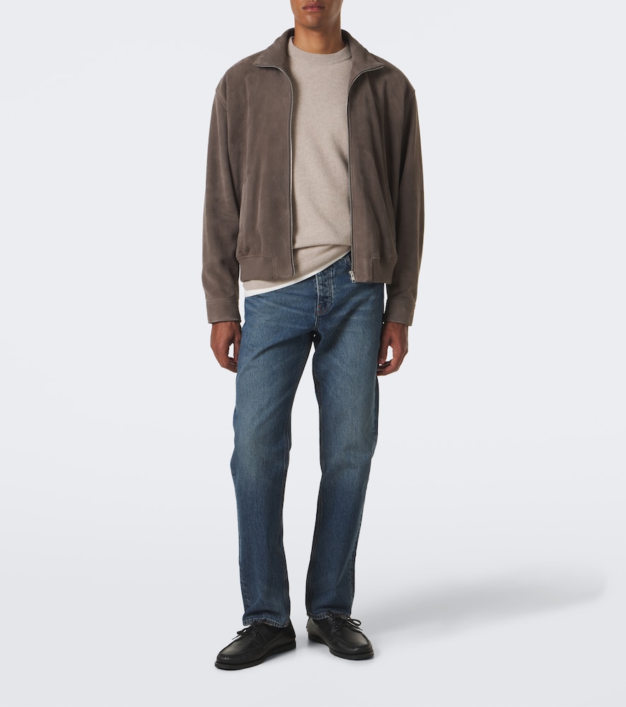 Faded Straight Jeans