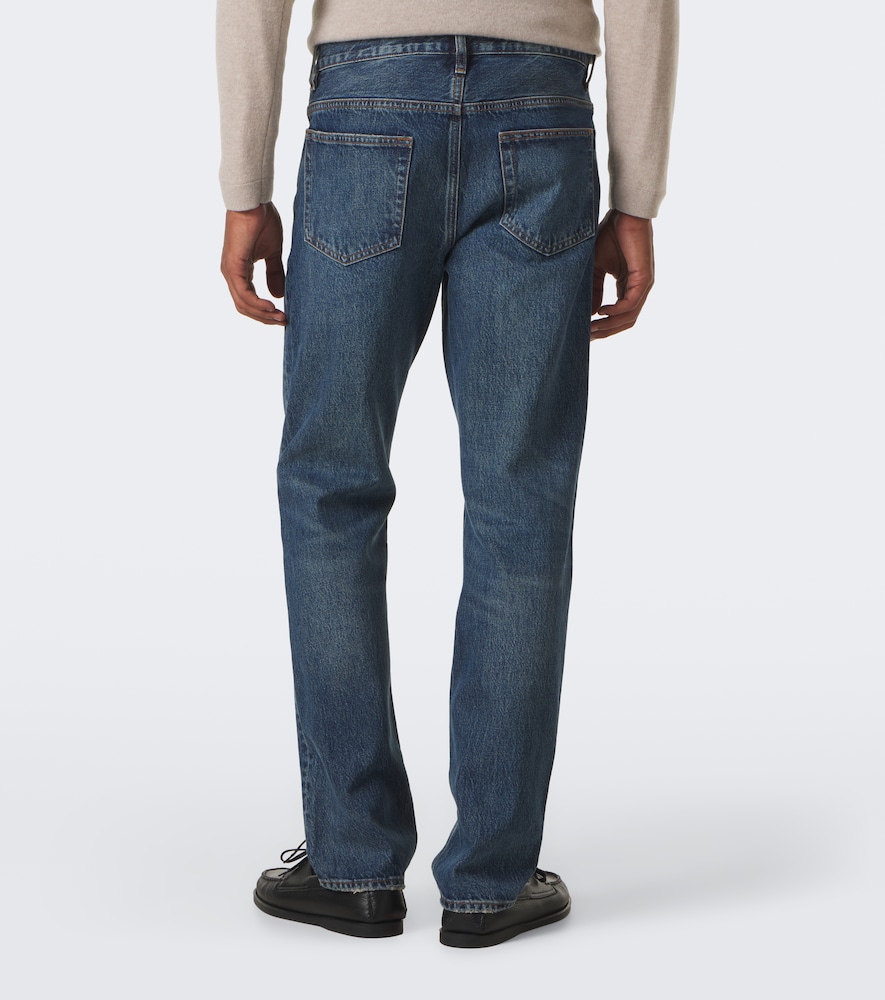 Faded Straight Jeans