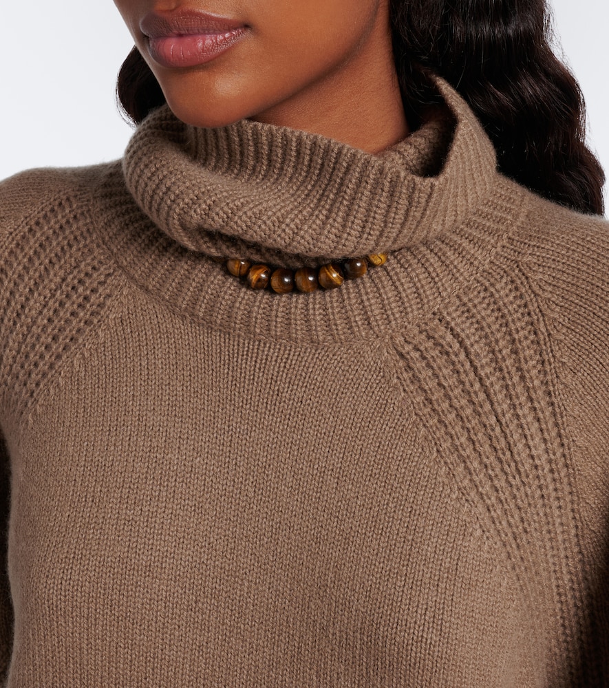 Loftus Oversized Cashmere Turtleneck Jumper