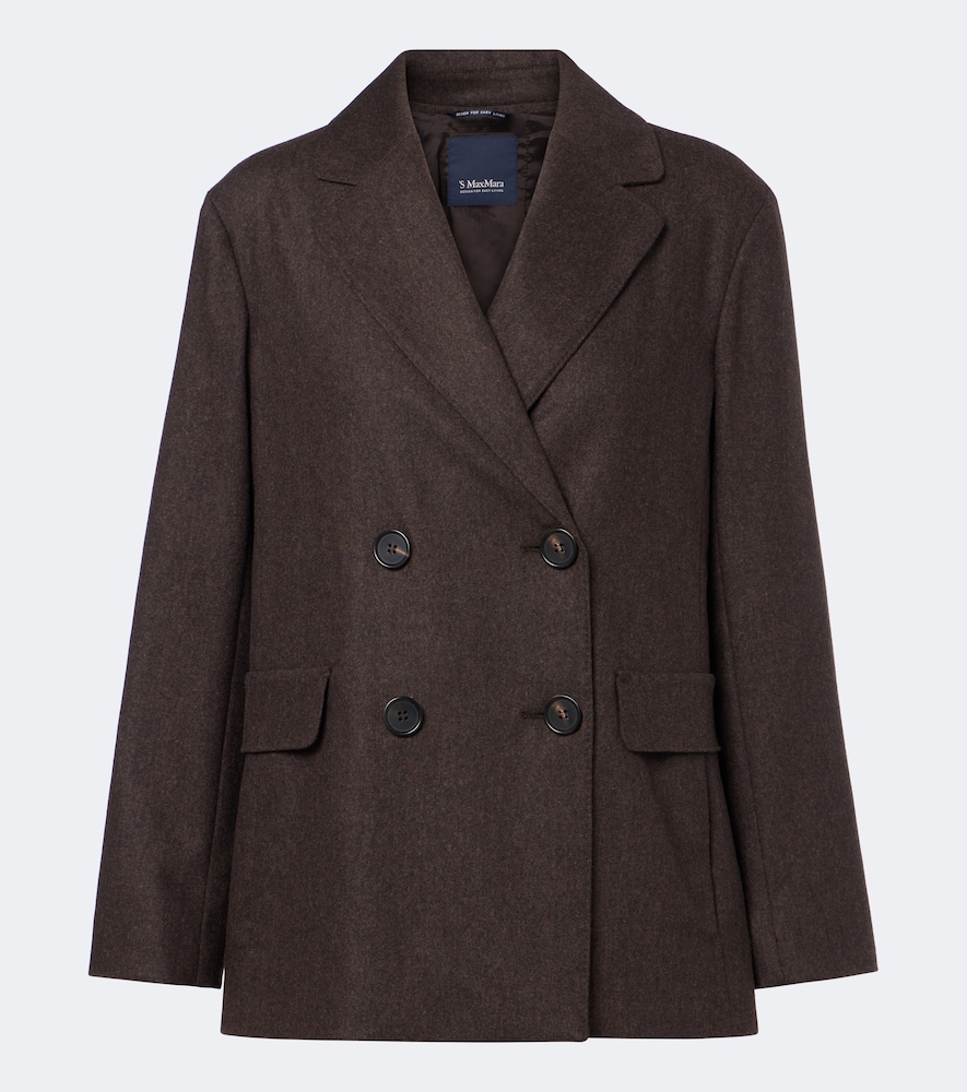 Blazer doppiopetto in lana
