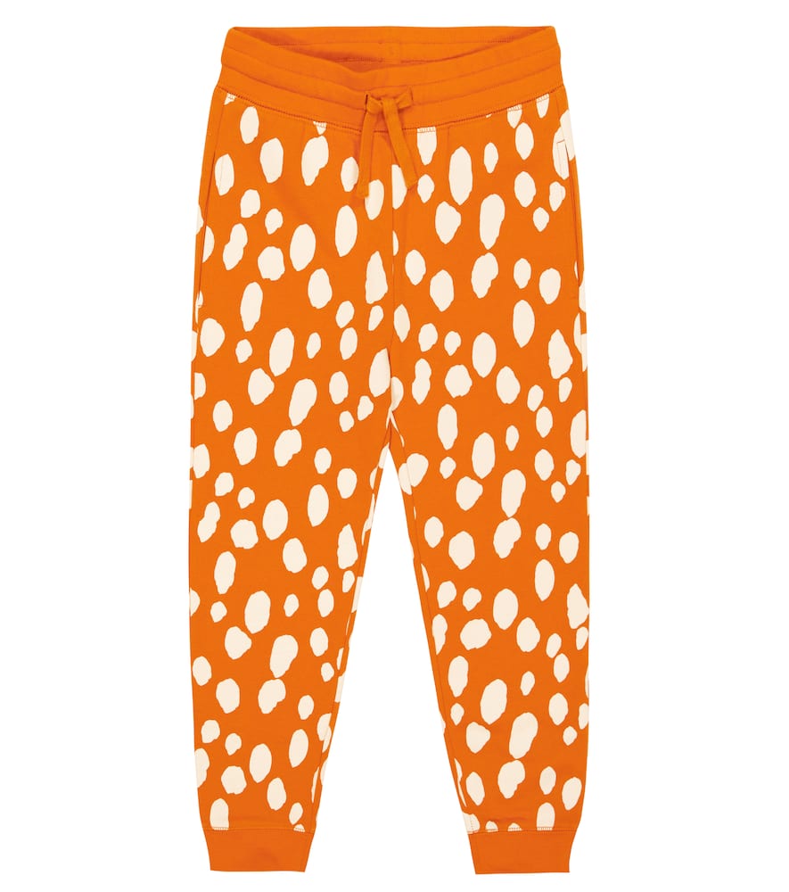 Stella McCartney Kids Printed cotton leggings