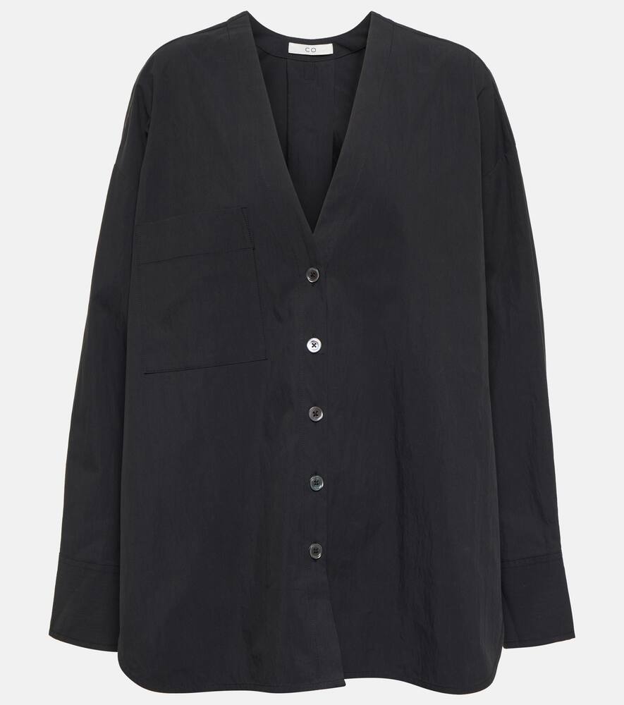CO Oversized cotton and nylon blouse