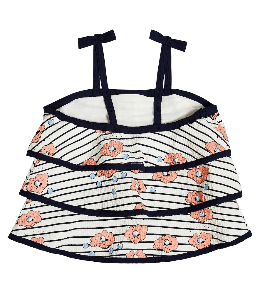  Mini Rodini Mini Rodini Top Aus Baumwolle 