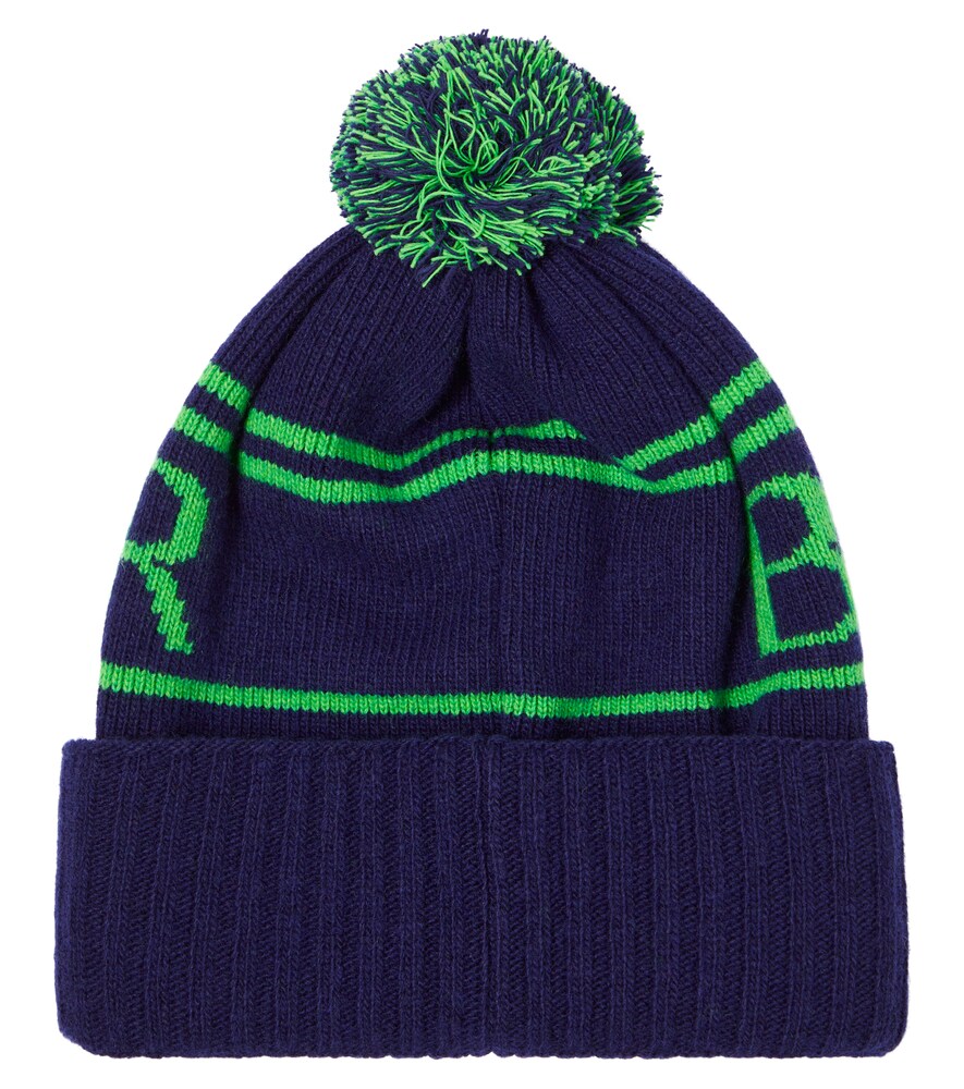  Bogner Kids Bogner Kids Noam Logo Wool-blend Beanie 