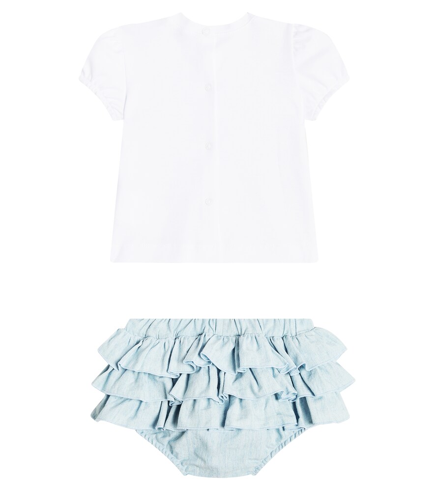  Monnalisa Monnalisa Baby Set Aus T-shirt Und Höschen 