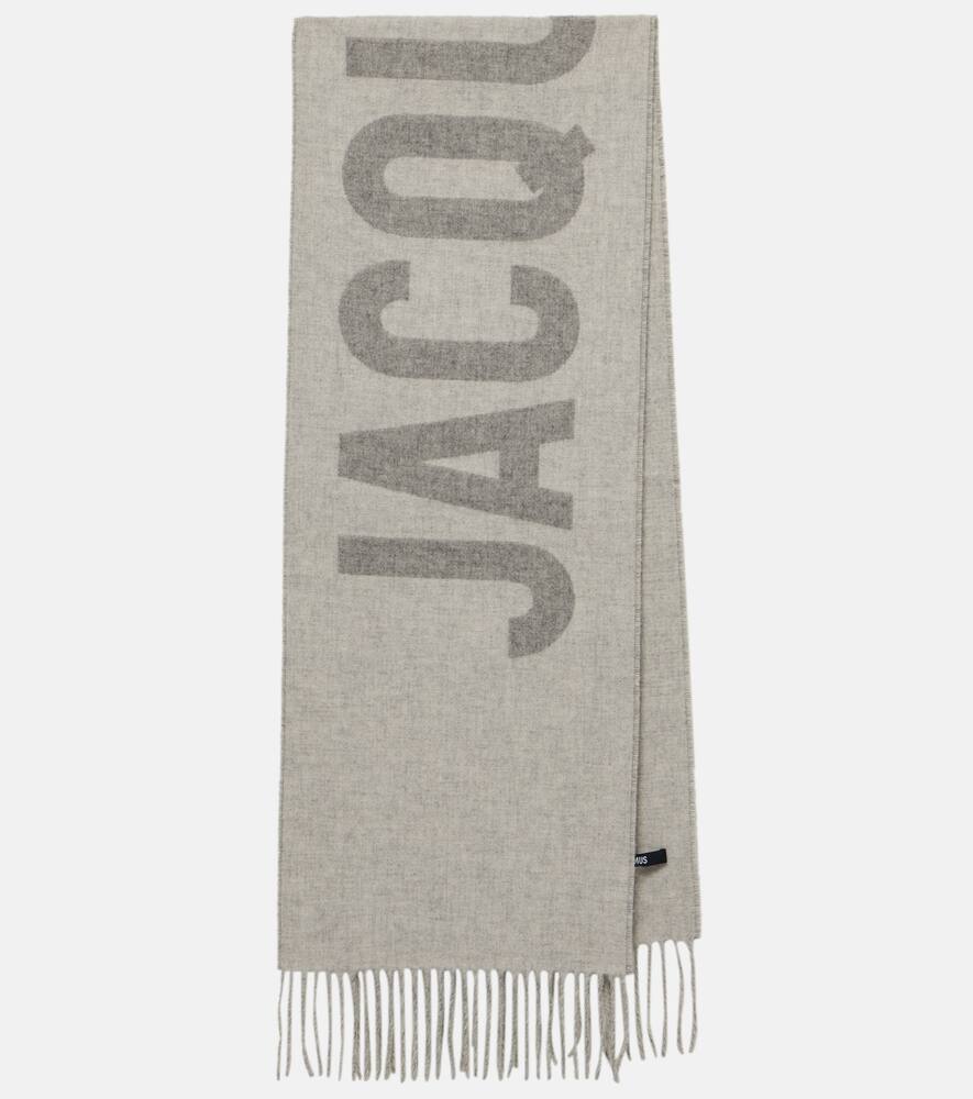 Jacquemus L'écharpe Jacquemus virgin wool scarf
