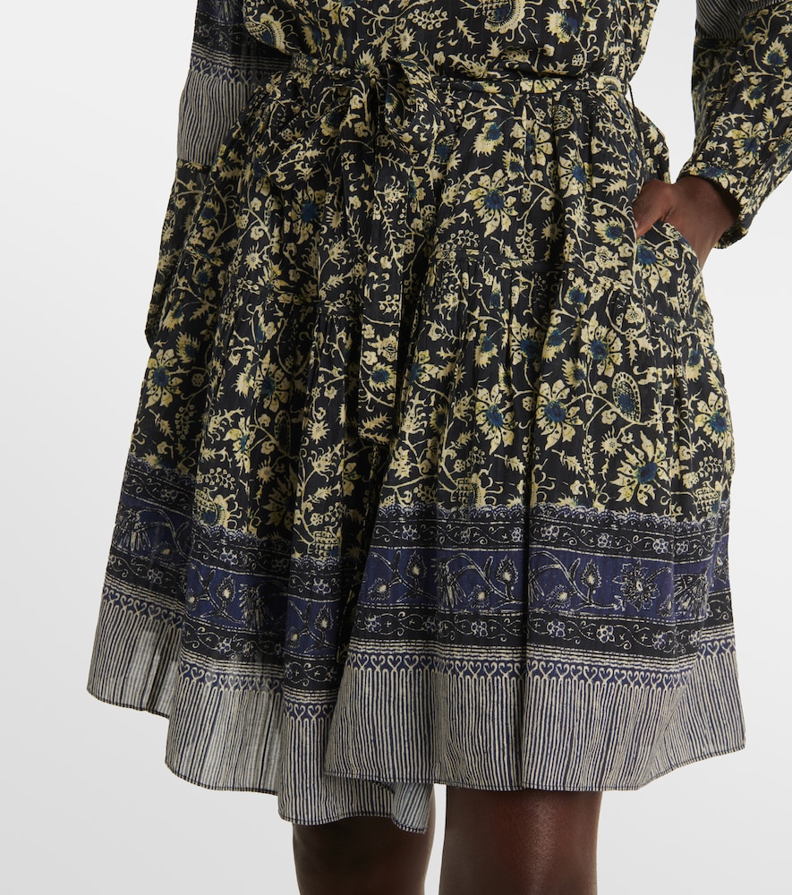  Ulla Johnson Ulla Johnson Minikleid Abri Aus Einem Baumwollgemisch 