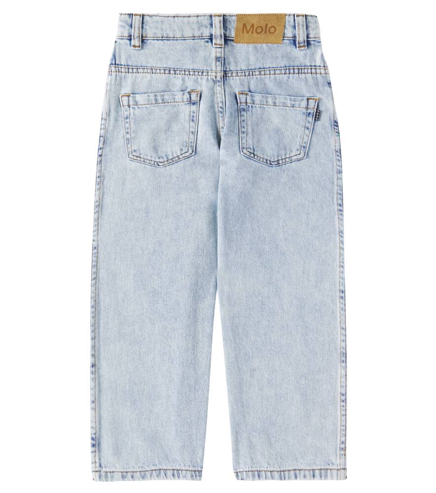 AIDEN阔腿牛仔裤