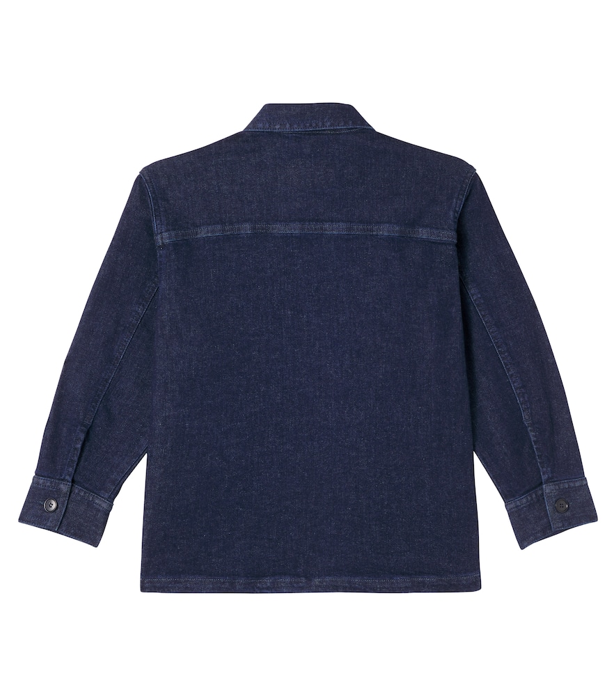 Il Gufo Denim Shirt In Blue