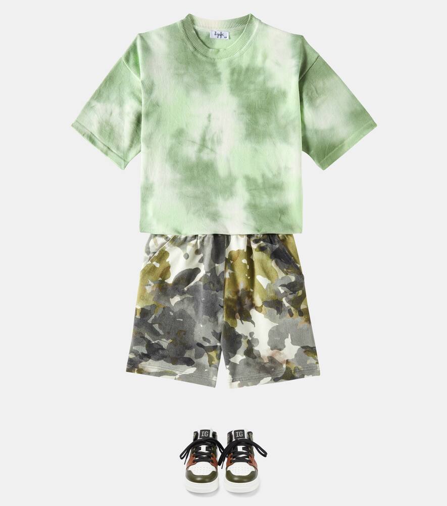 Il Gufo Cotton-blend Bermuda Shorts In Green