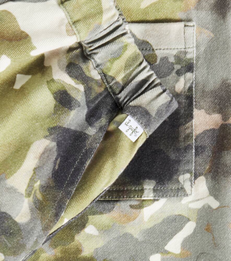 Il Gufo Cotton-blend Bermuda Shorts In Green