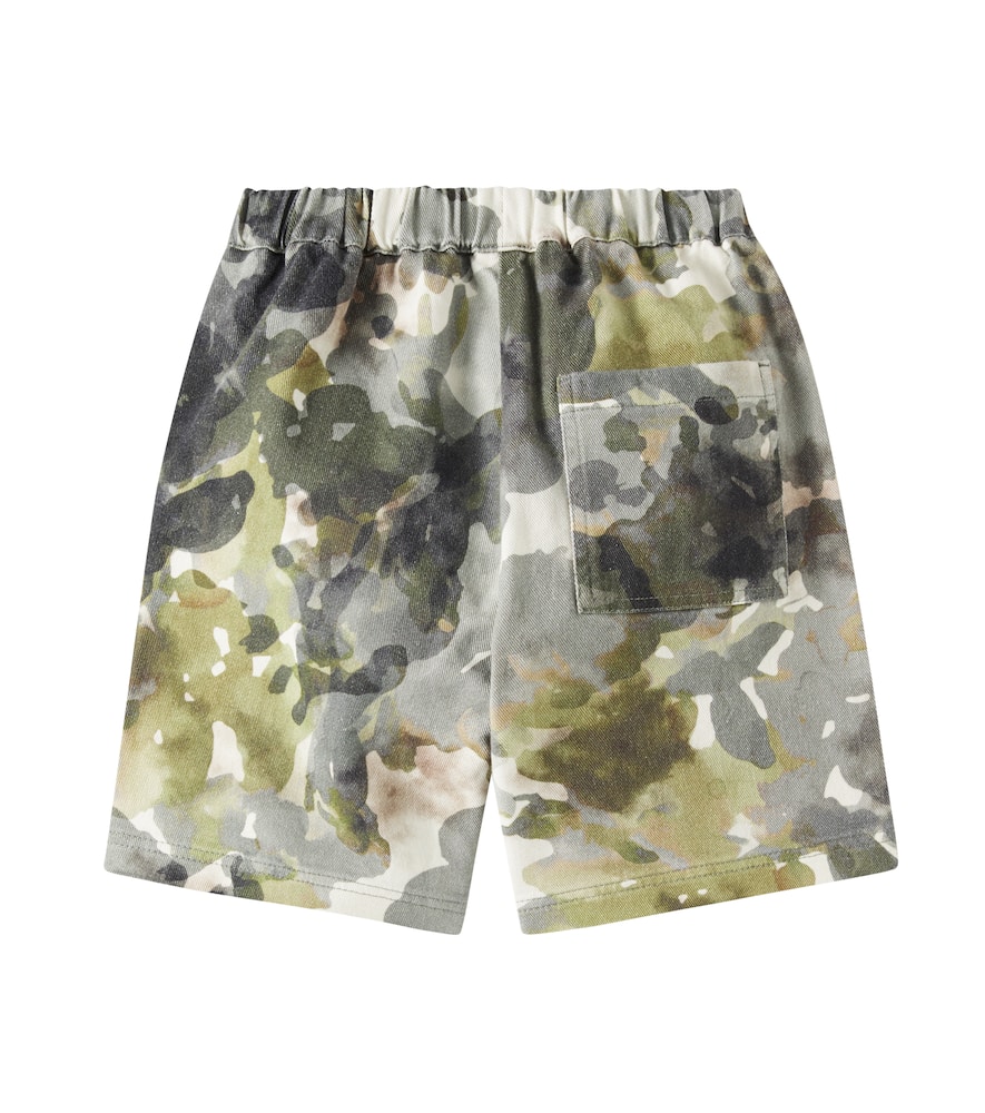 Il Gufo Cotton-blend Bermuda Shorts In Green
