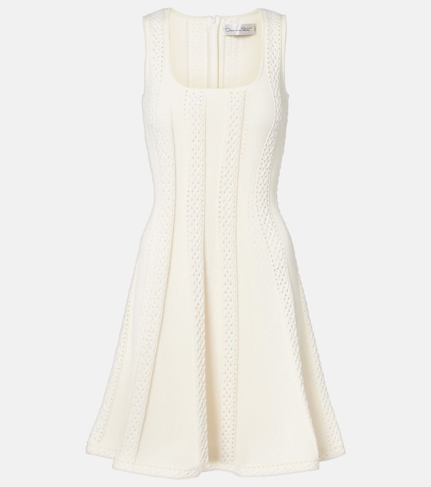 Open-knit minidress