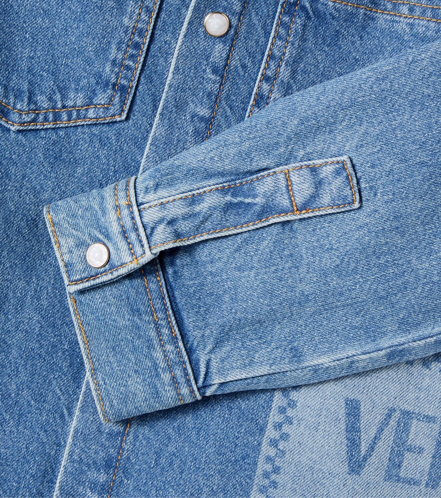  Versace Kids Versace Kids Hemd Aus Denim 